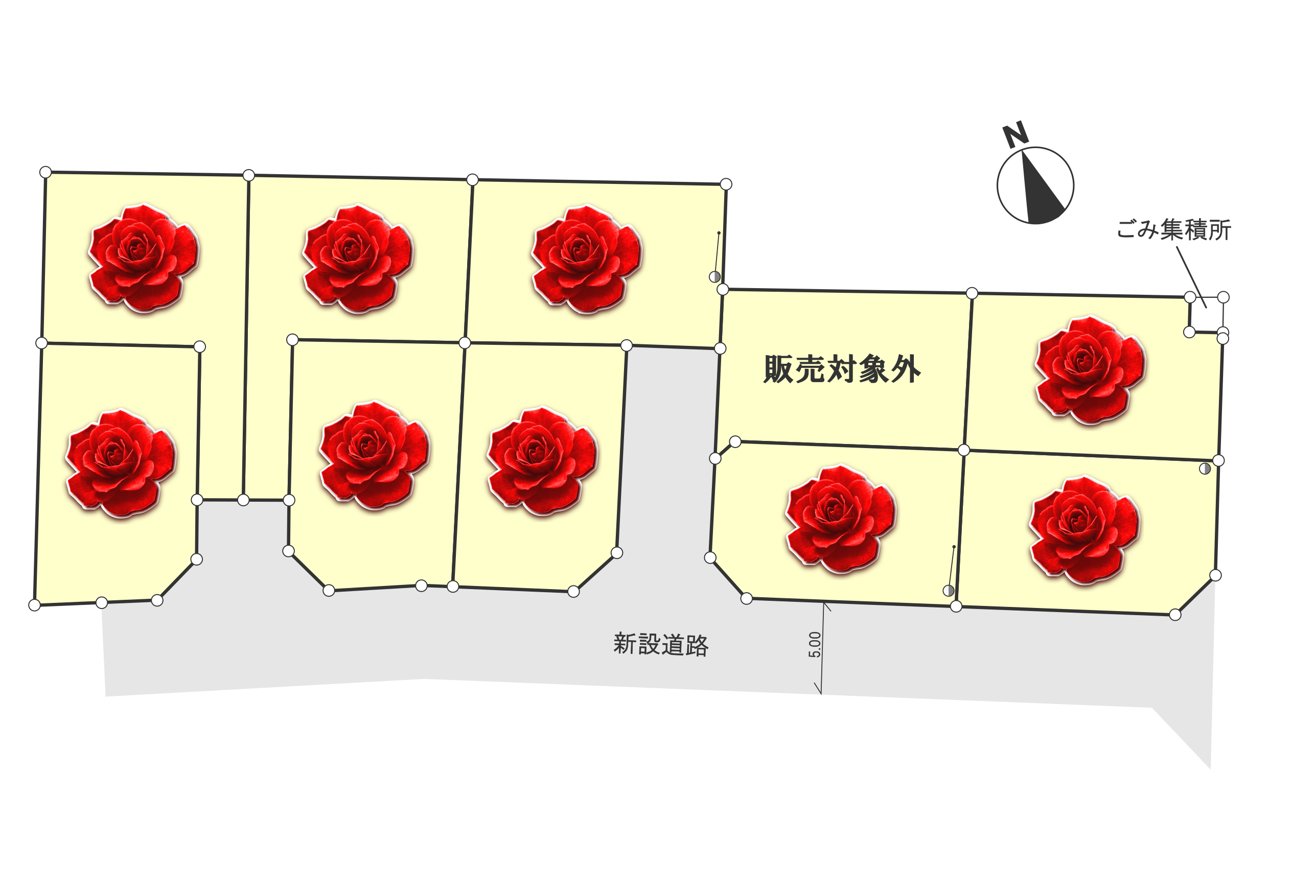 売地 完売御礼 寒川町宮山 全９区画 条件なし ファーストk